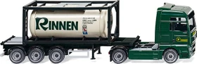 Wiking Modern Edition Tankcontainersattelzug 20' MAN TGX Rinnen