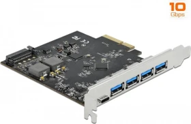DeLOCK 1x USB-C 3.1, 4x USB-A 3.1, PCIe 3.0 x4 (89026)