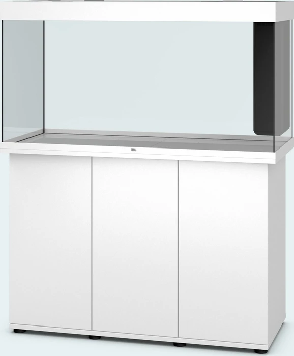 Juwel Rio 350 LED Aquarium-Set mit Unterschrank, weiß/weiß, 350l