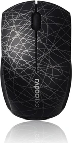 Rapoo Wireless Optical Mini Mouse 3300P+ schwarz, USB (17307)