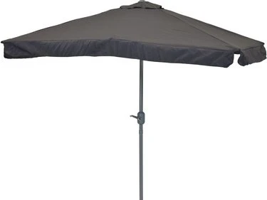 Merxx Sonnenschirm 230x160cm grau