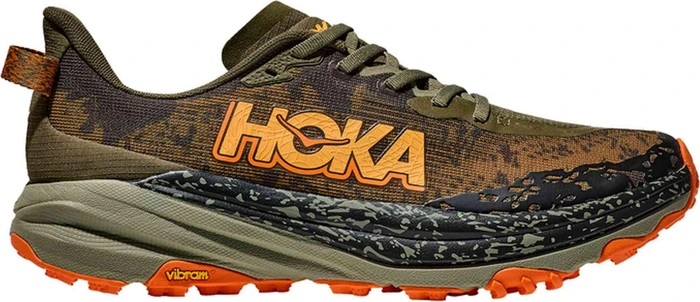 Hoka Speedgoat 6 antique olive/squash (Herren)