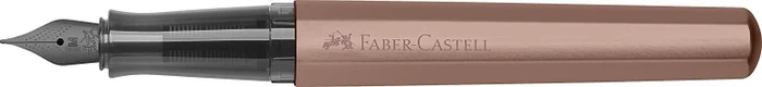 Faber-Castell Füller Hexo bronze, rechte Hand, extra fein