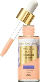 Max Factor Miracle Pure Skin Reset 2in1 Serum Foundation 00-10 very fair, 30ml