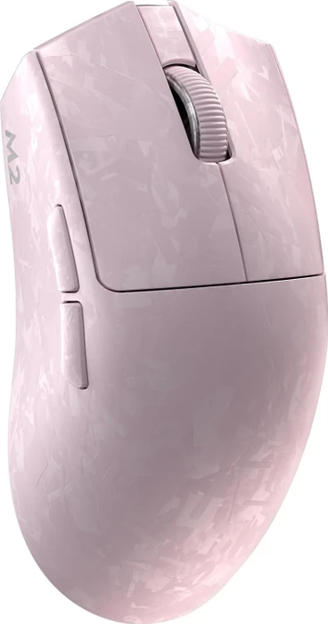 Yunzii M2 Dual 8K Custom Wireless Gaming Maus, rosa, USB/Bluetooth