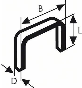 1000 Tackerklammern 6/10,6mm Typ57 (2609200229) Image