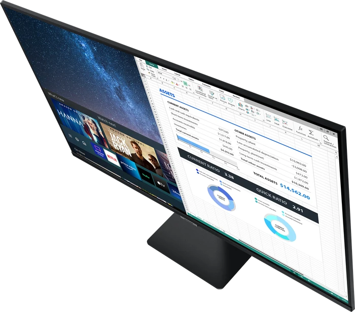 Samsung Smart Monitor M7 M70A, schwarz, 31.5"