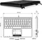Perixx Periboard-510H Plus Super-Mini Touchpad Keyboard, USB, US Vorschaubild
