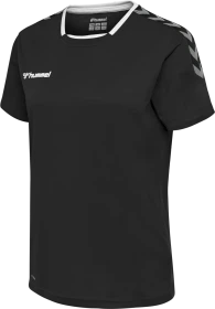 hummel Authentic Poly Jersey Funktionsshirt kurzarm schwarz/grau (Damen)