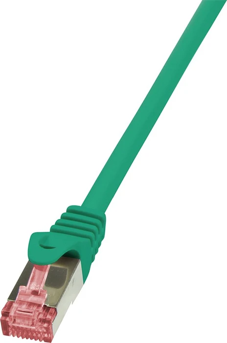 LogiLink PrimeLine Patchkabel, Cat6, S/FTP, RJ-45/RJ-45, 10m, grün