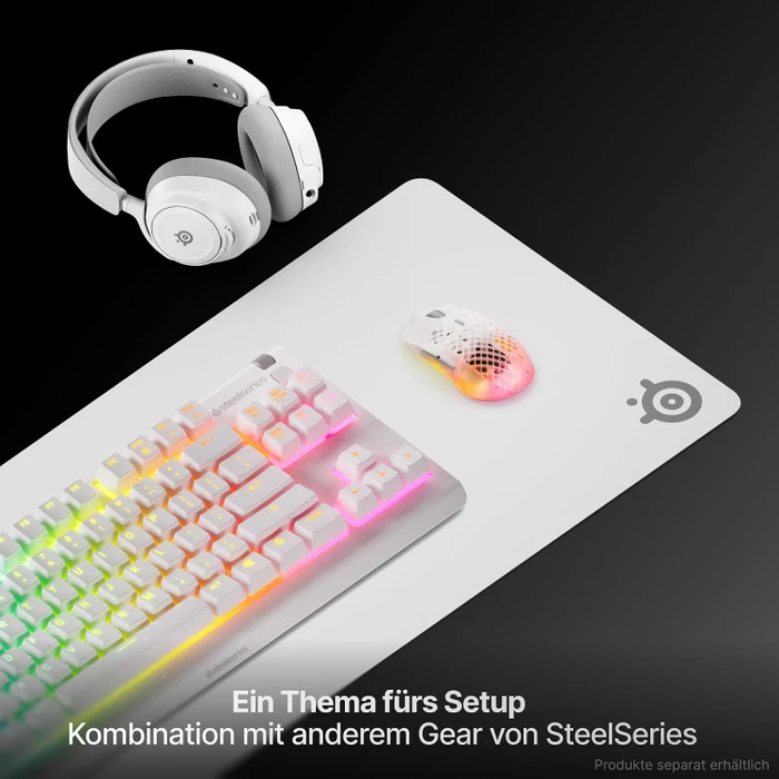 SteelSeries QcK Heavy XXL, 900x400mm, weiß