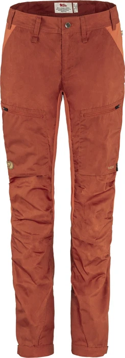 Fjällräven Abisko Lite Trekking Short Hose lang cabin red/rowan red (Damen)