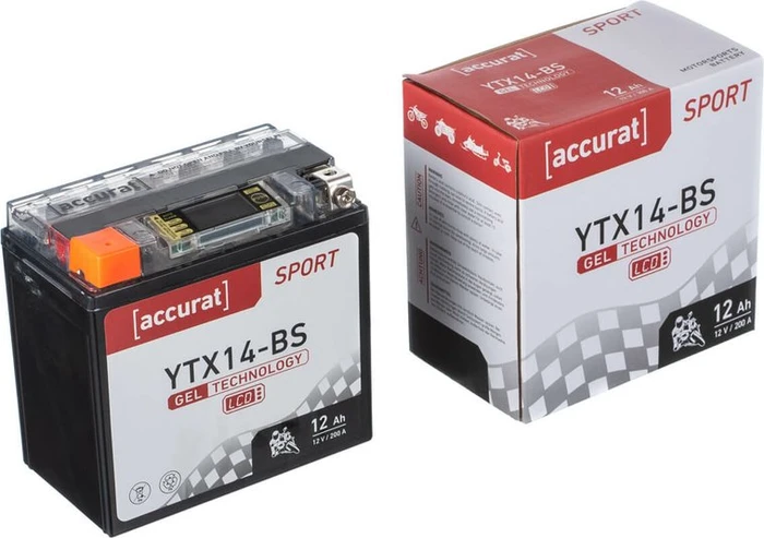 Accurat Sport GEL LCD YTX14-BS