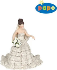 Papo Die Bezaubernde Welt - Braut im weißen Spitzenkleid