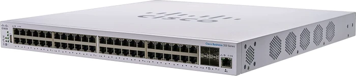 Cisco Business 350 Rackmount 10G Managed Switch, 48x RJ-45, 4x SFP+