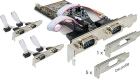 DeLOCK 6x seriell, PCIe x1 (89347)