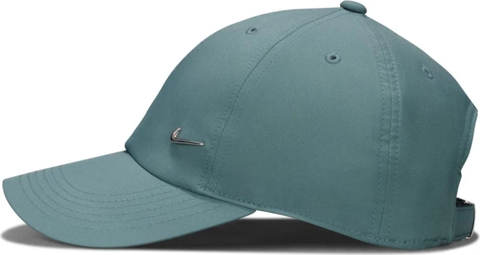 Nike Dri-FIT Club unstrukturierte Metall-Swoosh Kappe mineral slate/metallic silver (Junior)