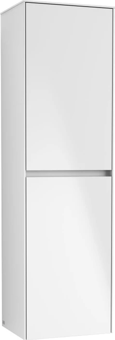 Villeroy & Boch Collaro Hochschrank 45.4 x 153.8 x 34.9mm, 2-Türen, Anschlag links white matt
