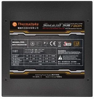 Thermaltake Smart SE 730W, ATX 2.3