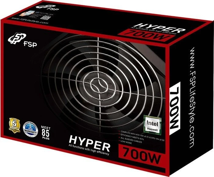 FSP Hyper 700W, ATX 2.31