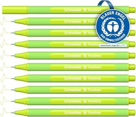 Schneider Line-Up Tintenroller (Mine) apple green, 10er-Pack