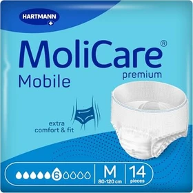 Hartmann MoliCare Premium Mobile 6 Tropfen Schutzhose Größe M, 14 Stück