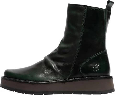 Fly London Zip Up Ankle Boots rug petrol (Damen)