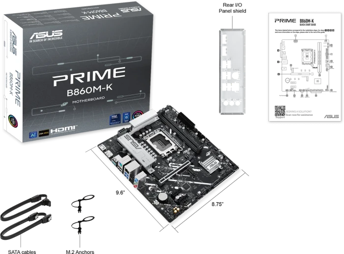 ASUS Prime B860M-K (Intel 1851)