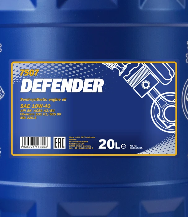 Mannol Defender 10W-40 20l