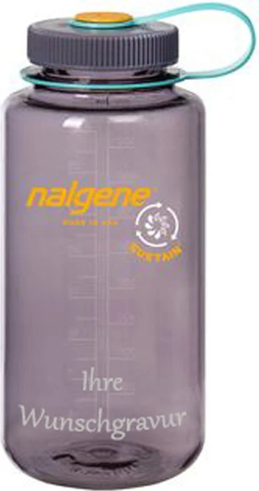 Nalgene Wide Mouth Sustain Trinkflasche 946ml aubergine