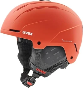 UVEX Stance Helm fierce red/black matt