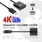 Club 3D aktiver Adapter, DisplayPort 1.2 Stecker auf HDMI 2.0 Buchse Vorschaubild