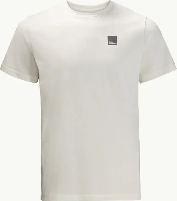 Jack Wolfskin Bike Commute Funktionsshirt kurzarm silver cloud (Herren)