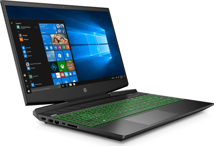 HP Pavilion Gaming 17-cd0114ng, Shadow Black, Core i5-9300H, 16GB RAM, 512GB SSD, GeForce GTX 1650, DE