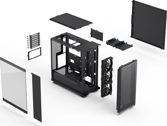 Fractal Design Epoch Black TG Light, Glasfenster