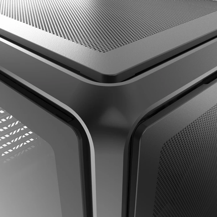 Cooler Master MasterFrame 500 Mesh ARGB, schwarz, Glasfenster