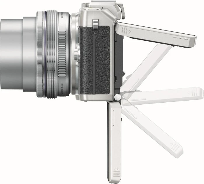 Olympus PEN E-PL7 silber mit Objektiv M.Zuiko digital ED 14-42mm 3.5-5.6 EZ und M.Zuiko digital 45mm 1.8