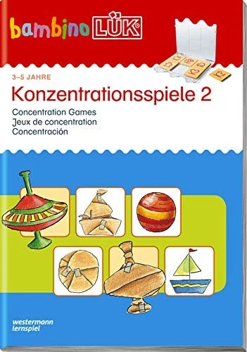 bambino LÜK Wahrnehmung und Konzentration Konzentrationsspiele 2