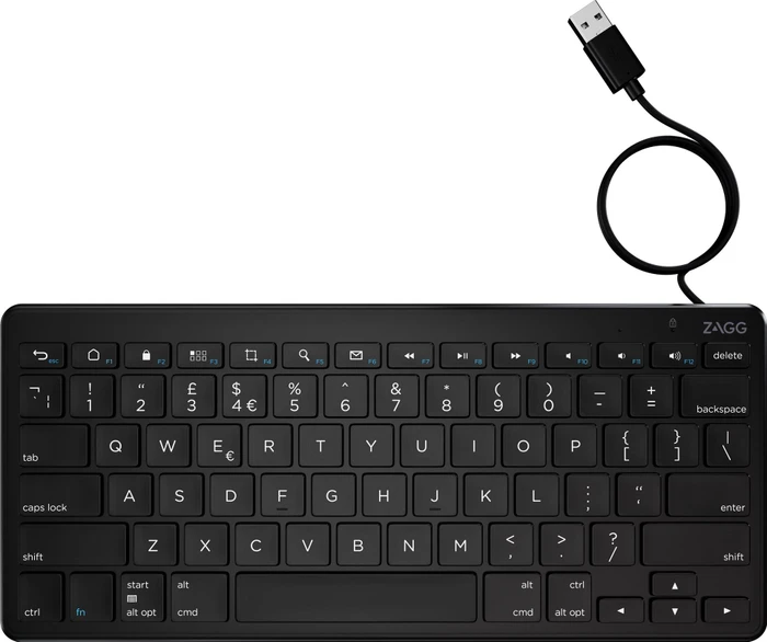 ZAGG Universal Tastatur, schwarz, USB, DE
