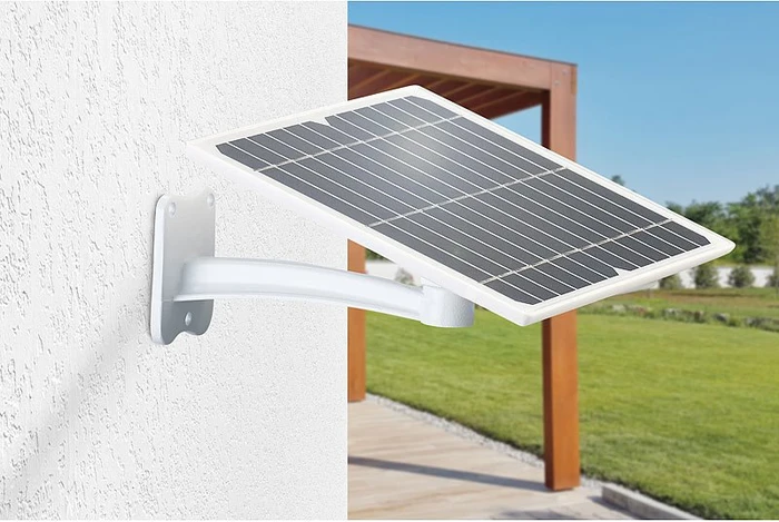 7links LTE Pan Tilt IPC-710.lte Überwachungskamera mit Solarpanel, grau