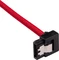 Corsair Premium Sleeved SATA 6Gb/s Kabel rot 0.3m, gewinkelt Vorschaubild