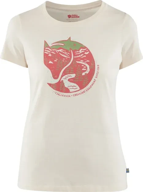 Fjällräven Arctic Fox T-Shirt kurzarm chalk white (Damen)