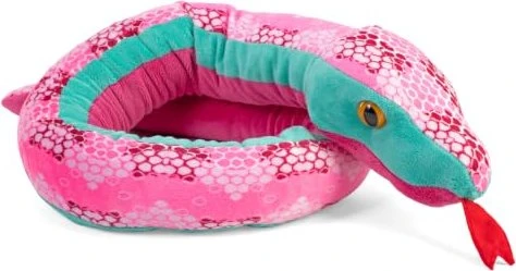 Wild Republic Snakesss Honeycomb Schlange 137cm rosa