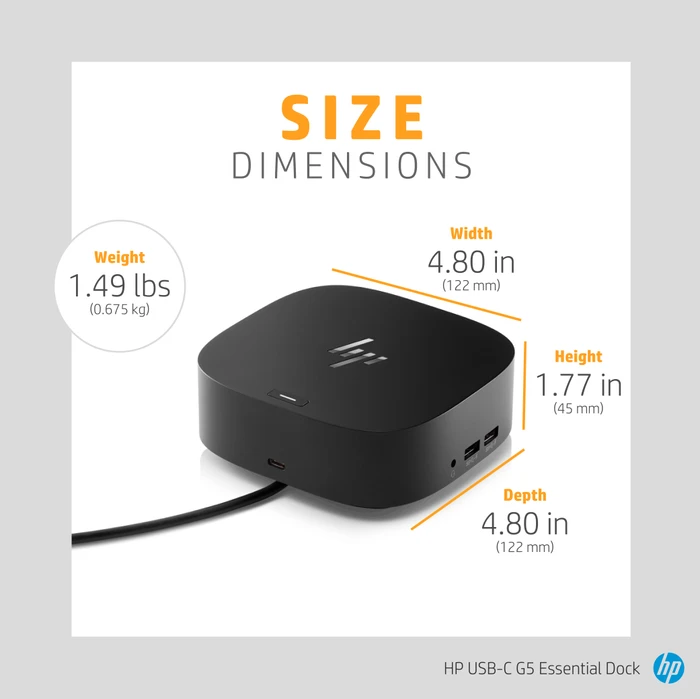HP USB-C G5 Essential Dock