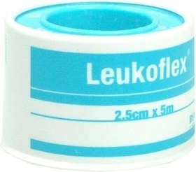 BSN medical Leuflex wasserdicht transparent, 2.5cm x 5m, 1 Stück
