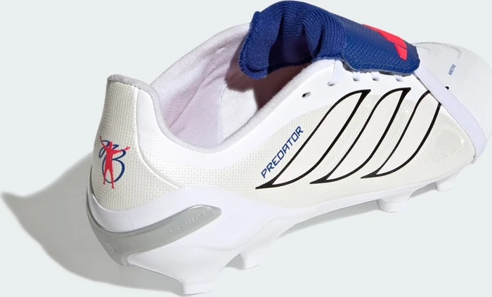 adidas Predator League Fold-Over Tongue FG cloud white/zero metalic/royal blue (Junior)