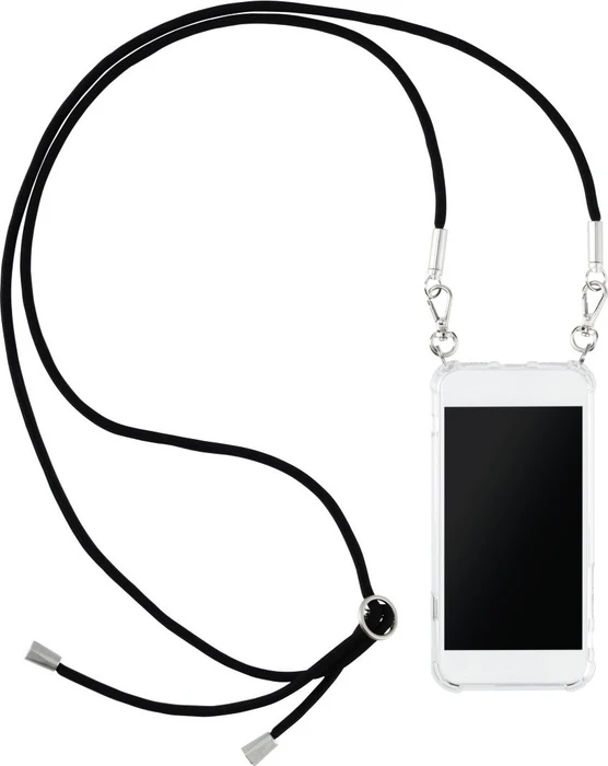 Hama Cross-Body-Cover mit Umhängekordel für Apple iPhone 7 Plus/8 Plus transparent