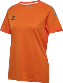 hummel Lead Poly Trikot kurzarm orange tiger (Damen)