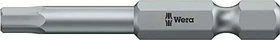 Wera 840/4 Z Innensechskant Bit 1/4", 6x50mm, 1 Stück