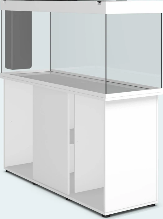 Juwel Rio 450 LED Aquarium-Set mit Unterschrank, weiß/weiß, 450l